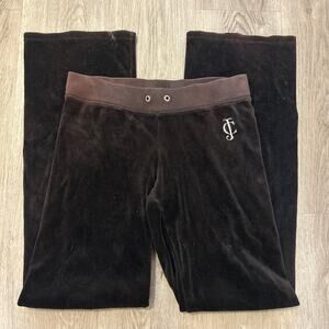 Y2k juicy couture black velour